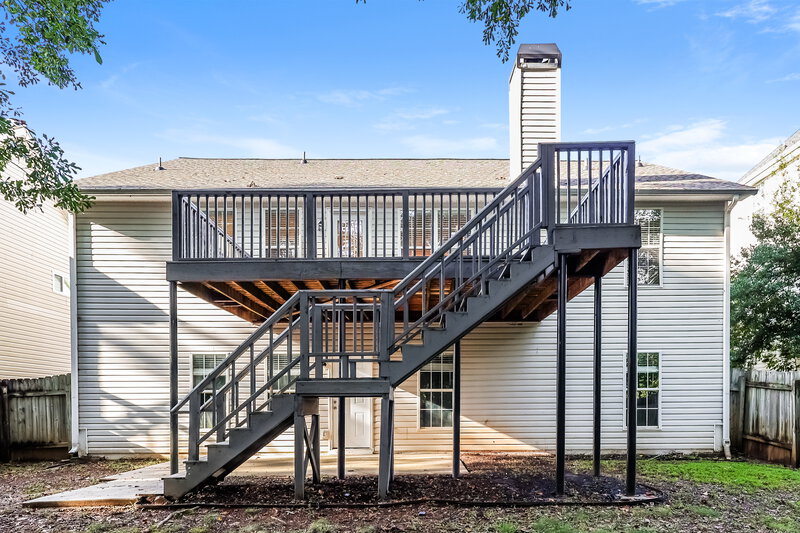 2,040/Mo, 418 Baldwin Ct Newnan, GA 30263 Rear View