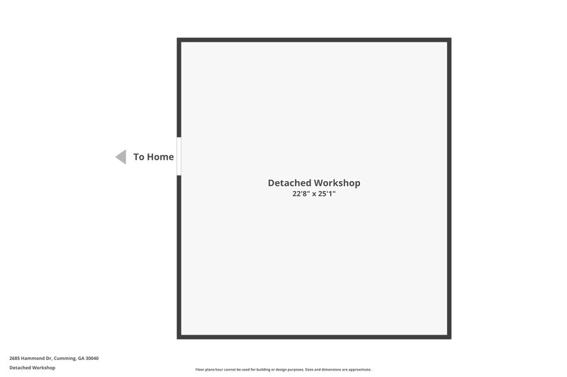 2,450/Mo, 2685 Hammond Dr Cumming, GA 30040 Floorplan View 3