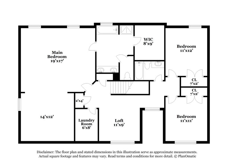 2,295/Mo, 40 Gazebo Dr Covington, GA 30016 Floor Plan View 2