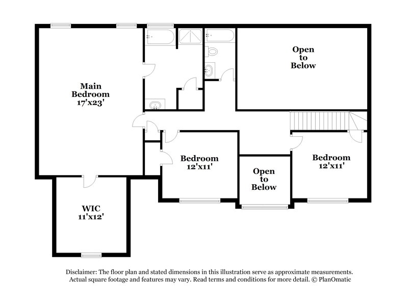 2,615/Mo, 625 Blueangel Dr College Park, GA 30349 Floor Plan View 2