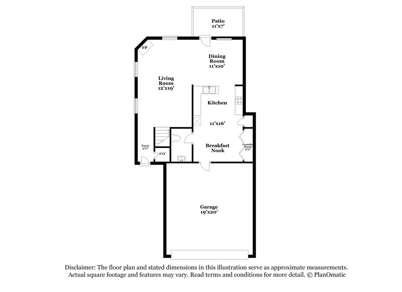 1,880/Mo, 5995 Mountain Top Pl Cumming, GA 30041 Floor Plan View