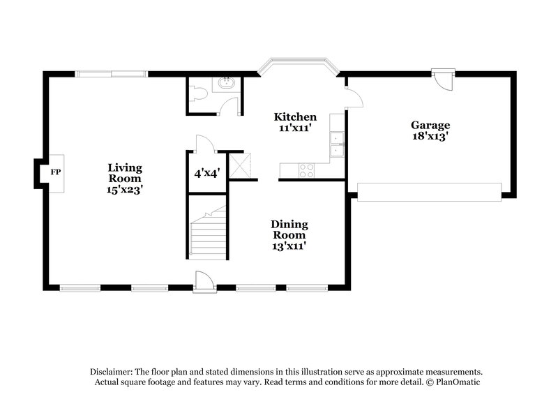 2,165/Mo, 1124 Pepperwood Trl Norcross, GA 30093 Floor Plan View