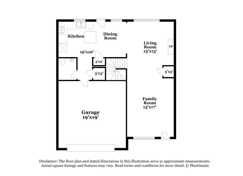 1,975/Mo, 214 Arbor Dr Rockmart, GA 30153 Floorplan View