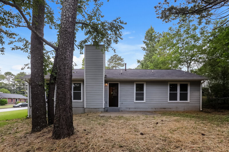 1,490/Mo, 6112 Chaseland Dr Rex, GA 30273 Rear View