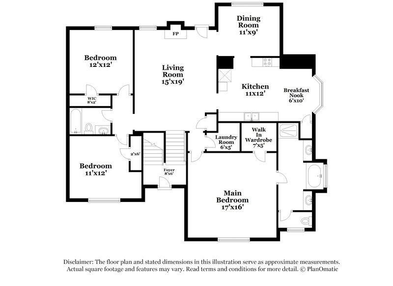 3,220/Mo, 4800 Mentmore Ter Douglasville, GA 30135 Floor Plan View 2