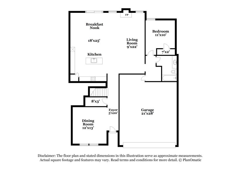 2,485/Mo, 859 Sara Meadow Road Loganville, GA 30052 Floorplan View