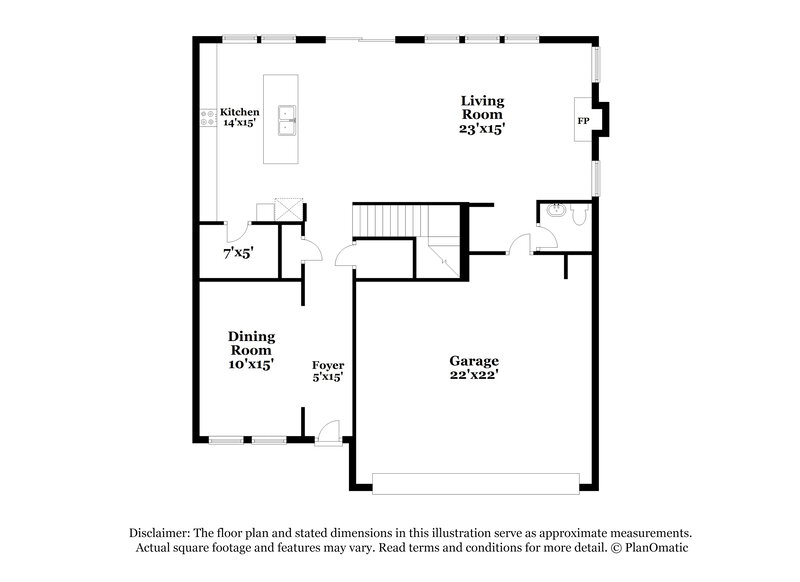 2,755/Mo, 6079 Hickory Creek Court Braselton, GA 30517 Floor Plan View 2