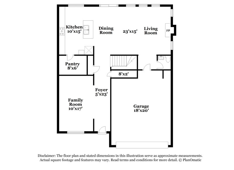 2,565/Mo, 5833 Hackberry Lane Braselton, GA 30517 Floorplan View