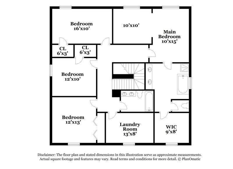 2,565/Mo, 5833 Hackberry Lane Braselton, GA 30517 Floorplan View 2