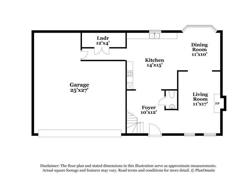 2,660/Mo, 573 Stonemill Mnr Lithonia, GA 30058 Floor Plan View