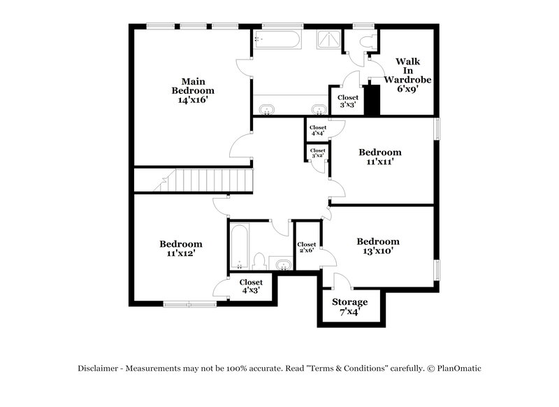 3,270/Mo, 885 Westmoreland Ln Lawrenceville, GA 30043 Floor Plan View 2