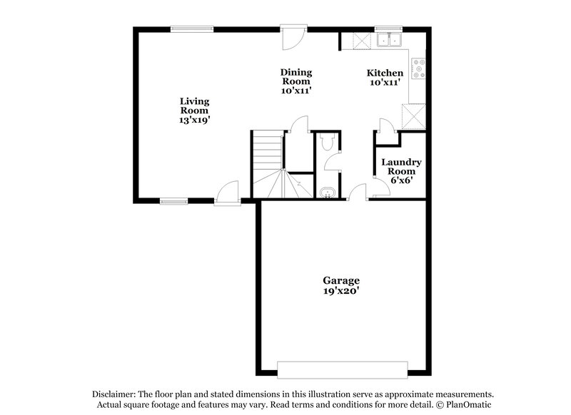 1,870/Mo, 49 Melleray Ct Villa Rica, GA 30180 Floorplan View