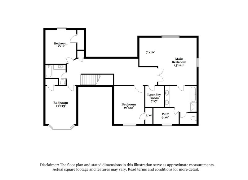 2,590/Mo, 3066 Montauk Hill Dr Buford, GA 30519 Floor Plan View