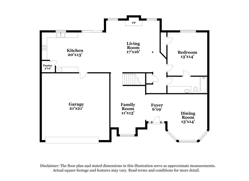 2,755/Mo, 3308 Sag Harbor Ct Buford, GA 30519 Floor Plan View