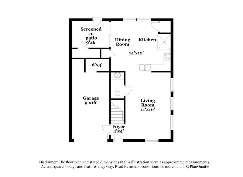 1,865/Mo, 310 Pieris Dr Canton, GA 30114 Floor Plan View
