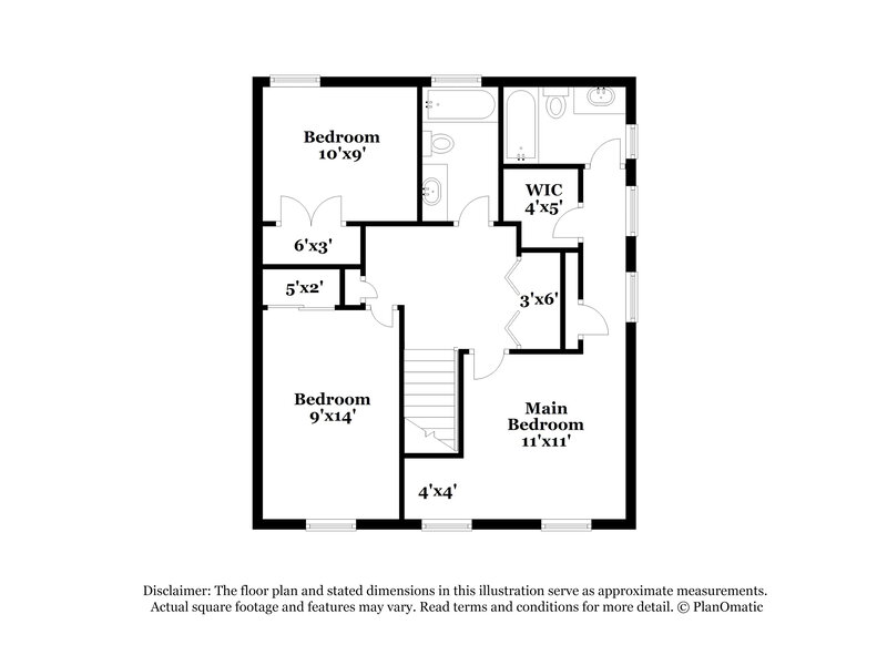 1,865/Mo, 310 Pieris Dr Canton, GA 30114 Floor Plan View 2