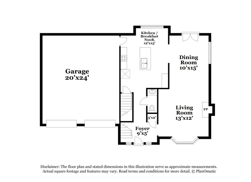 3,010/Mo, 7317 Essex Dr Douglasville, GA 30134 Floor Plan View 3