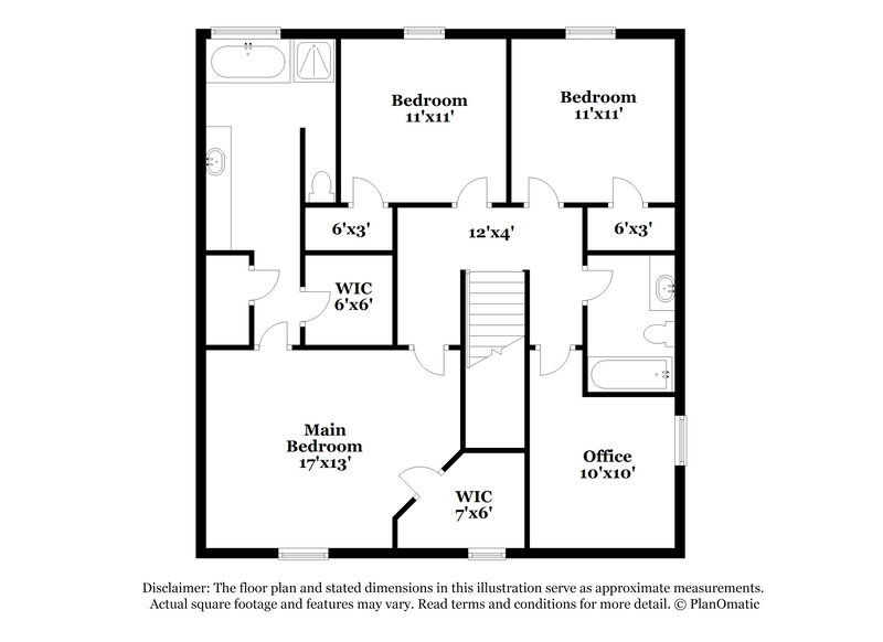2,740/Mo, 422 Marsh Lake Rd Lawrenceville, GA 30045 Floorplan View 2