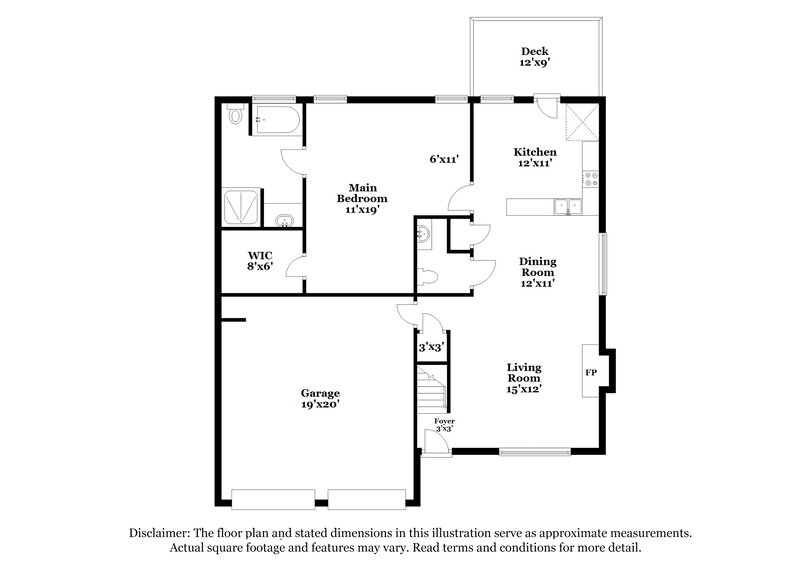 2,800/Mo, 216 Mackenzie Ct Canton, GA 30115 Floor Plan View