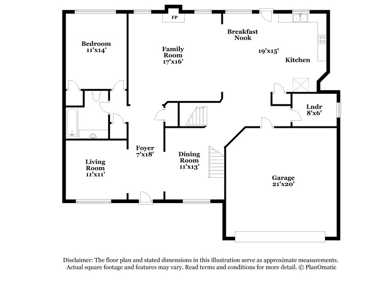 2,705/Mo, 720 Crimson Morning Vw Canton, GA 30114 Floor Plan View