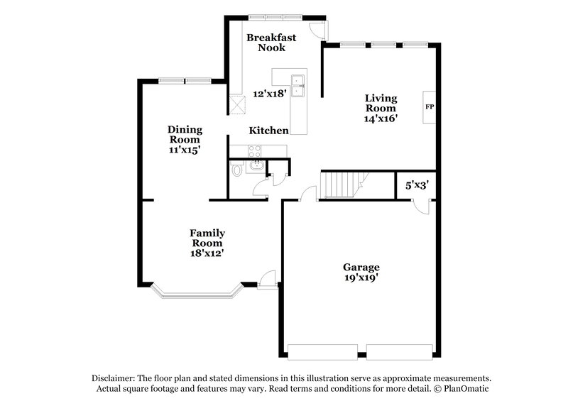 2,490/Mo, 492 Ivey Ct SE Mableton, GA 30126 Floor Plan View