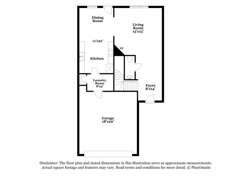 2,340/Mo, 1444 Arbor Place Dr Morrow, GA 30260 Floor Plan View