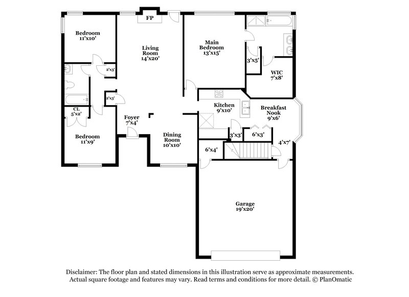 2,195/Mo, 322 Stillwood Dr Newnan, GA 30265 Floor Plan View