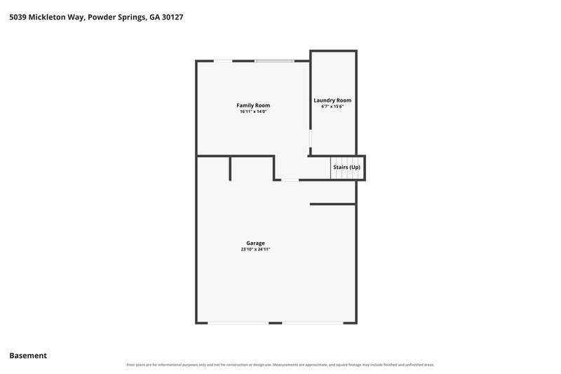 2,175/Mo, 5039 Mickleton Way Powder Springs, GA 30127 Floorplan View