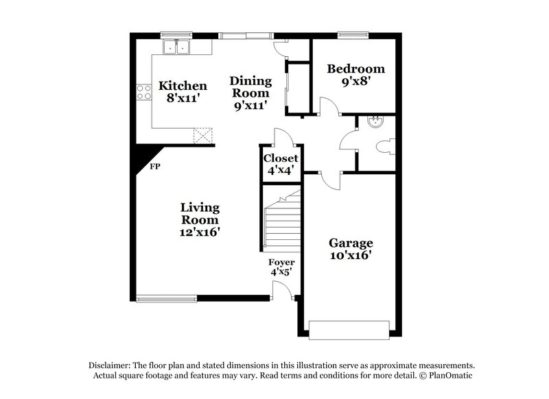 2,230/Mo, 314 Springhaven Rd Lawrenceville, GA 30046 Floor Plan View 2