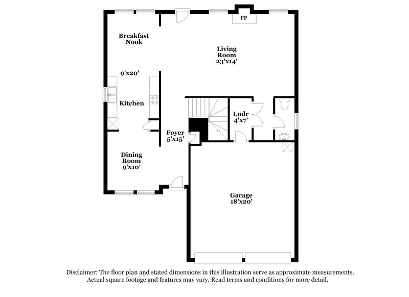 1,770/Mo, 3004 Summer Breeze Dr Villa Rica, GA 30180 Floorplan View
