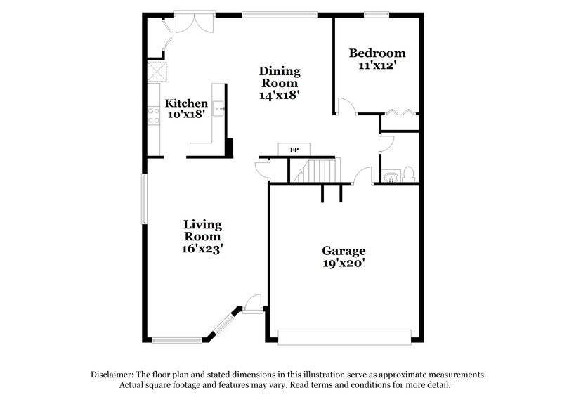 2,175/Mo, 1030 Eatonton Way McDonough, GA 30252 Floorplan View