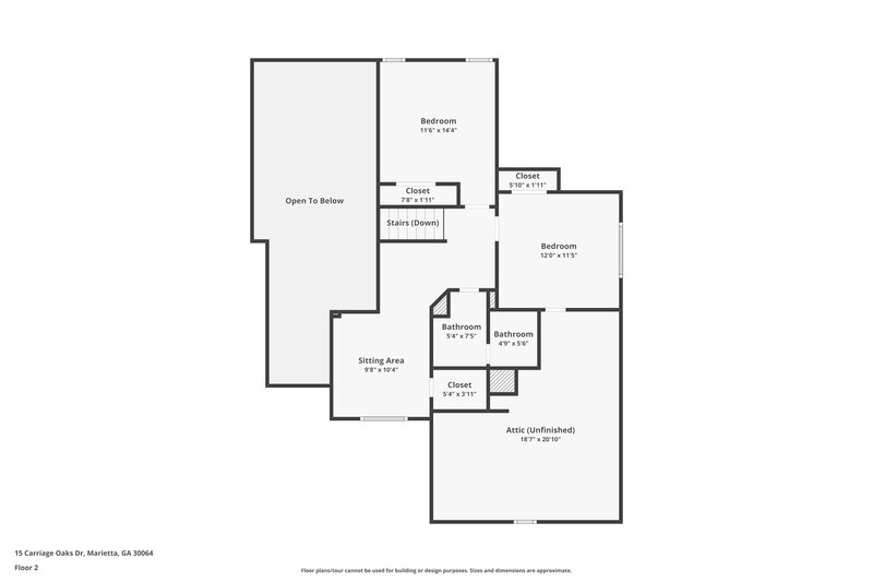 3,065/Mo, 15 Carriage Oaks Dr Marietta, GA 30064 Floorplan View 2