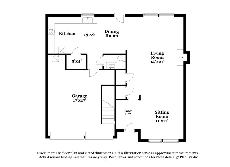 3,430/Mo, 2311 McMurry Dr Powder Springs, GA 30127 Floor Plan View