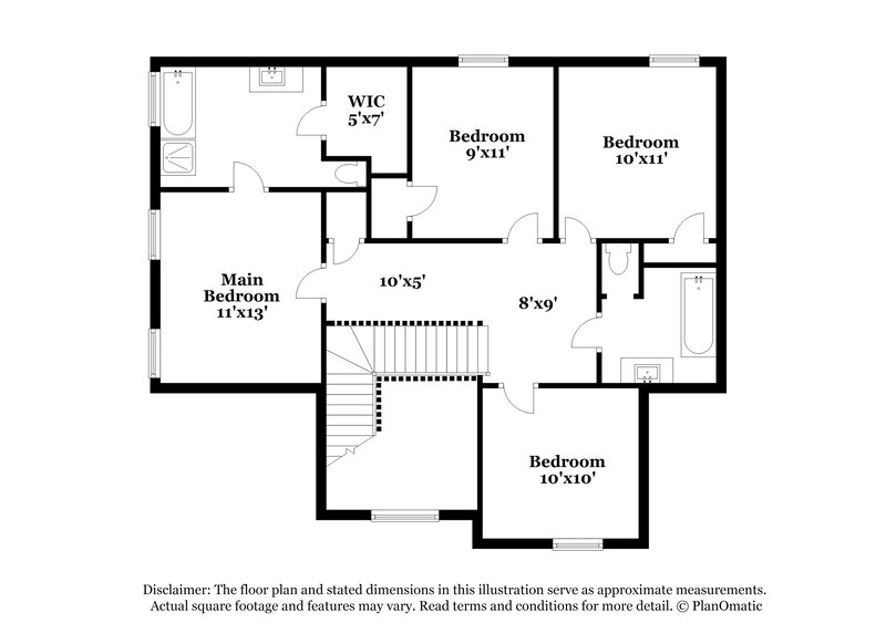 3,430/Mo, 2311 McMurry Dr Powder Springs, GA 30127 Floor Plan View 2