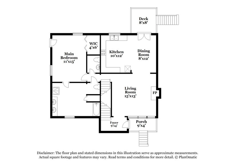 2,305/Mo, 3138 Calumet Pl NW Kennesaw, GA 30152 Floor Plan View