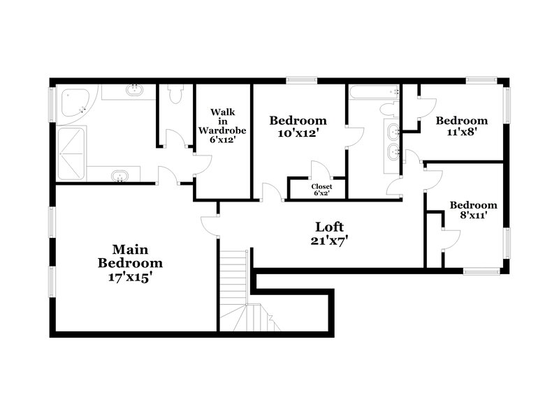 2,490/Mo, 2762 Morgan Farm Ct Buford, GA 30519 Floorplan View 2