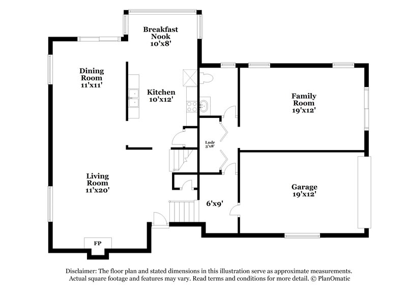 2,070/Mo, 2360 Ambassador Dr Lithia Springs, GA 30122 Floorplan View