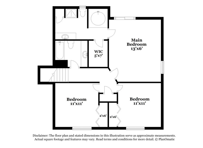 2,070/Mo, 2360 Ambassador Dr Lithia Springs, GA 30122 Floorplan View 2