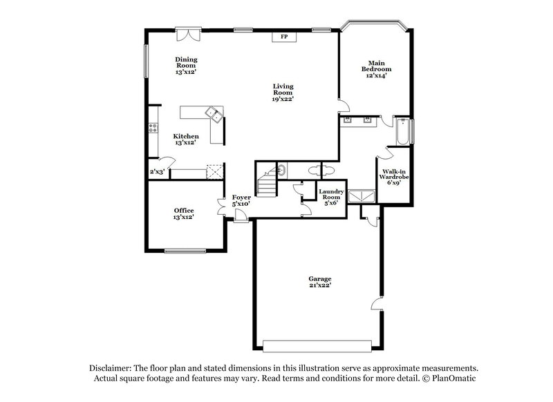 2,660/Mo, 4550 Black Hills Dr NW Acworth, GA 30101 Floor Plan View