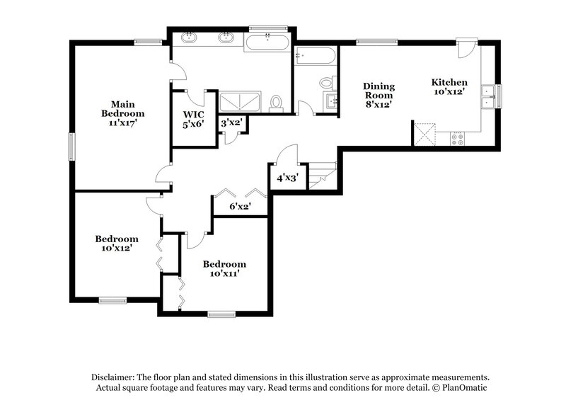1,770/Mo, 54 Headland Ct Rockmart, GA 30153 Floor Plan View 3