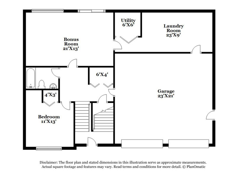 2,410/Mo, 2869 Overlake Run Powder Springs, GA 30127 Floor Plan View 2