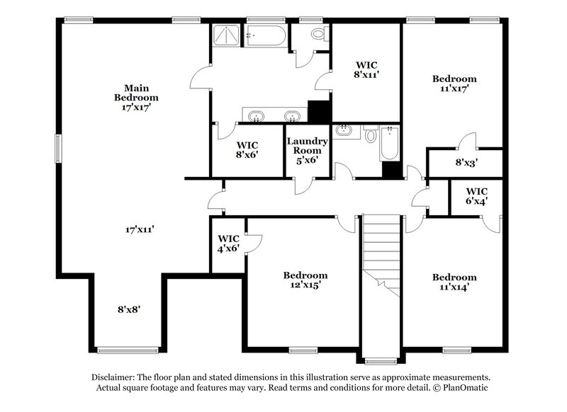 2,525/Mo, 1972 Bridgestone Cir Conyers, GA 30012 Floor Plan View