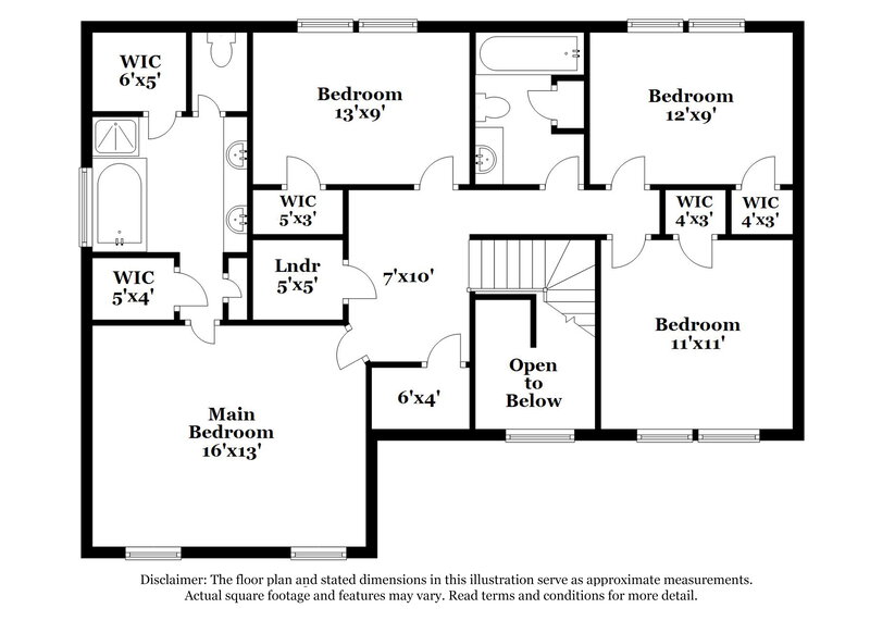 2,910/Mo, 2498 Tolliver Dr Ellenwood, GA 30294 Floor Plan View 2