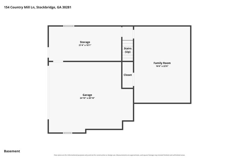1,885/Mo, 153 Country Mill Ln Stockbridge, GA 30281 Floor Plan View