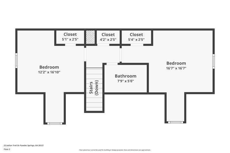 1,760/Mo, 23 Indian Trail Dr Powder Springs, GA 30127 Floor Plan View