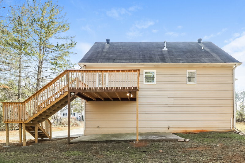 1,760/Mo, 23 Indian Trail Dr Powder Springs, GA 30127 Rear View