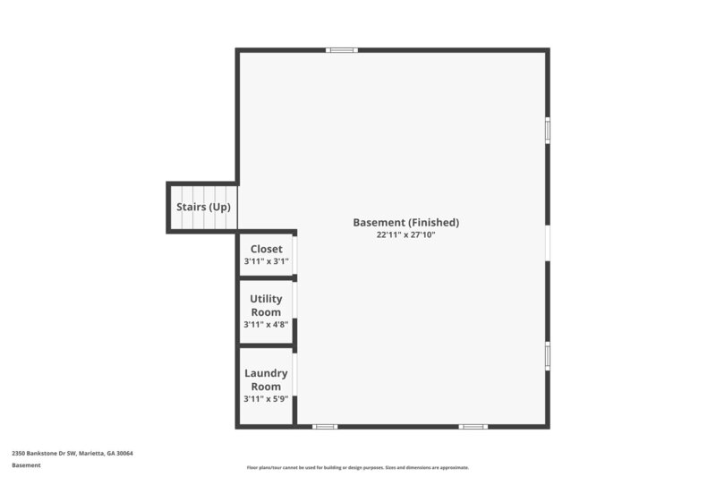 1,890/Mo, 2350 Bankstone Dr SW Marietta, GA 30064 Floorplan View 3