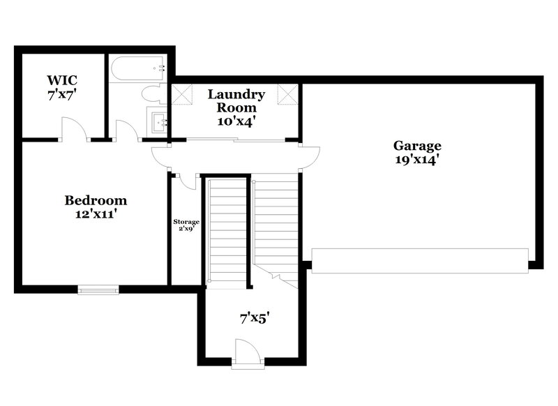1,635/Mo, 11 Greatwood Dr White, GA 30184 Floor Plan View 2