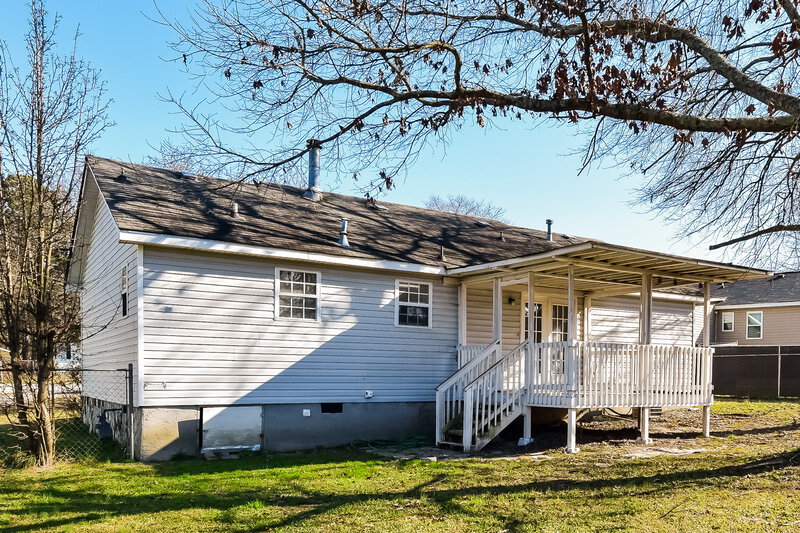 1,745/Mo, 5215 Austin Pl Forest Park, GA 30297 Rear View