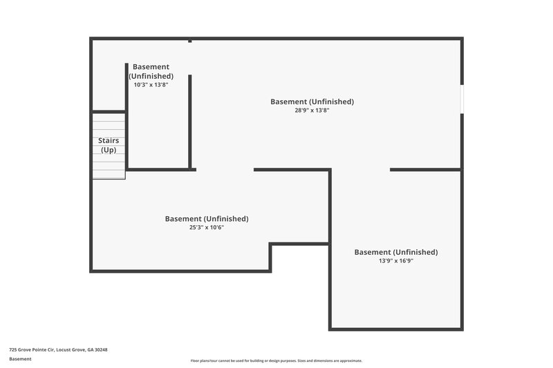 1,865/Mo, 725 Grove Pointe Cir Locust Grove, GA 30248 Floor Plan View